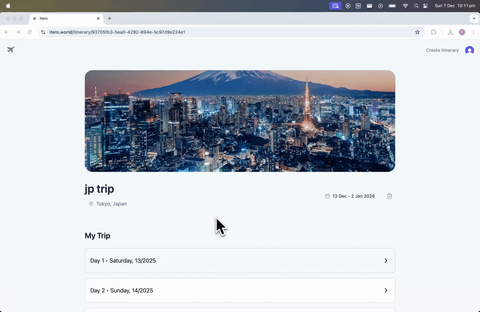 Drag and drop reordering demo